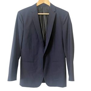 Theory Dark Blue Stirling New Tailor Wool Slim Fit Sport Coat Men's‎ Size 40
